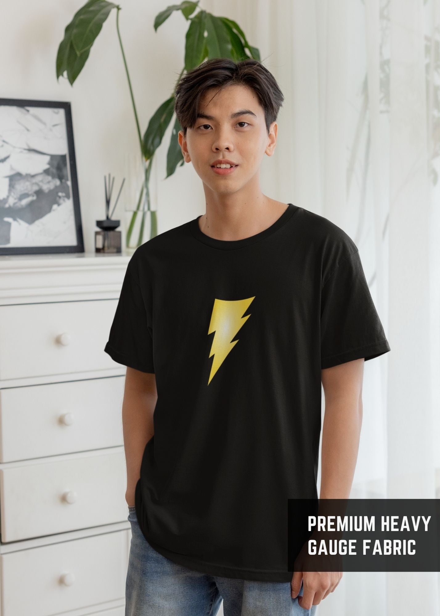 Black Adam Oversized Graphic Tee – Bold Anime Street Style – Black Oversized T-Shirt | Premium Oversized 240Gsm Tshirt | DC