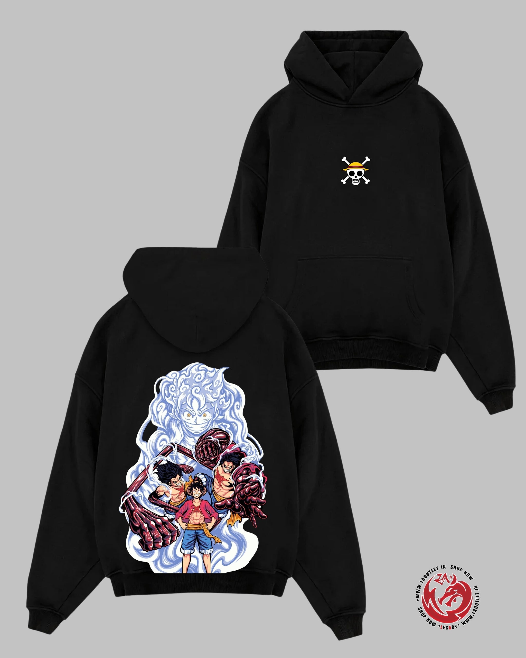Onepiece Legacy Premium Printed hoodie | L-AURAA