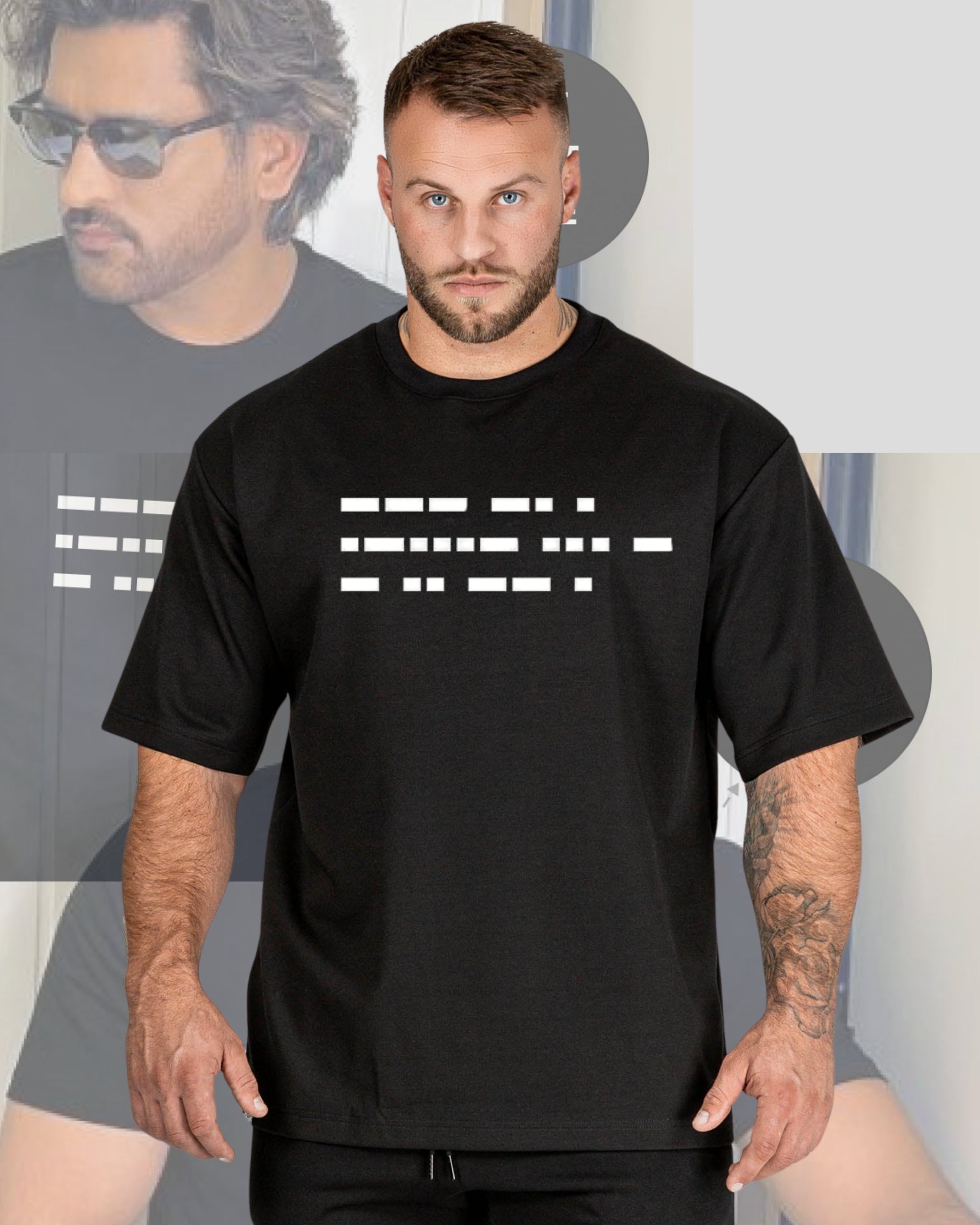 One Last Time MS DHoni Oversize Tshirt for Men and Women - Half Sleeve - Thala Dhoni Premium T-Shirt | L-AURAA