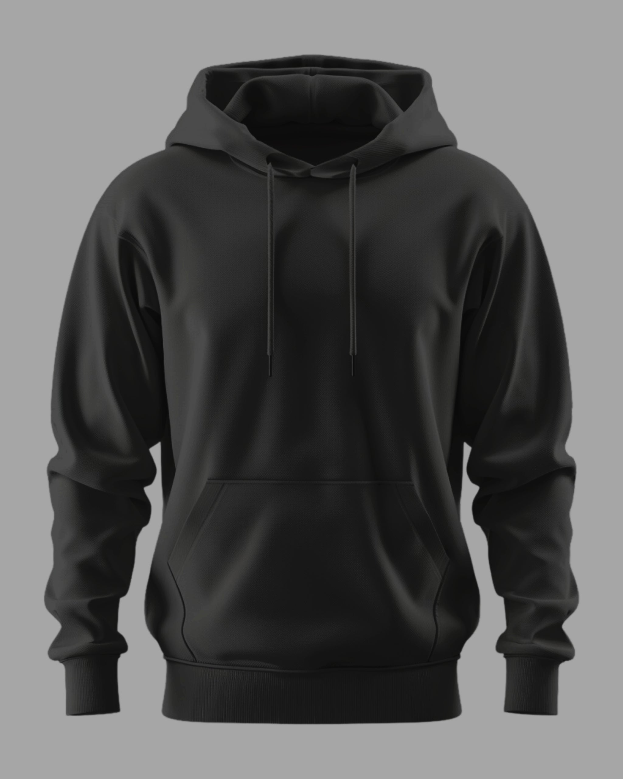 LA LEGACY Solid Hoodie | Premium fleece | Black Hoodie | L-AURAA