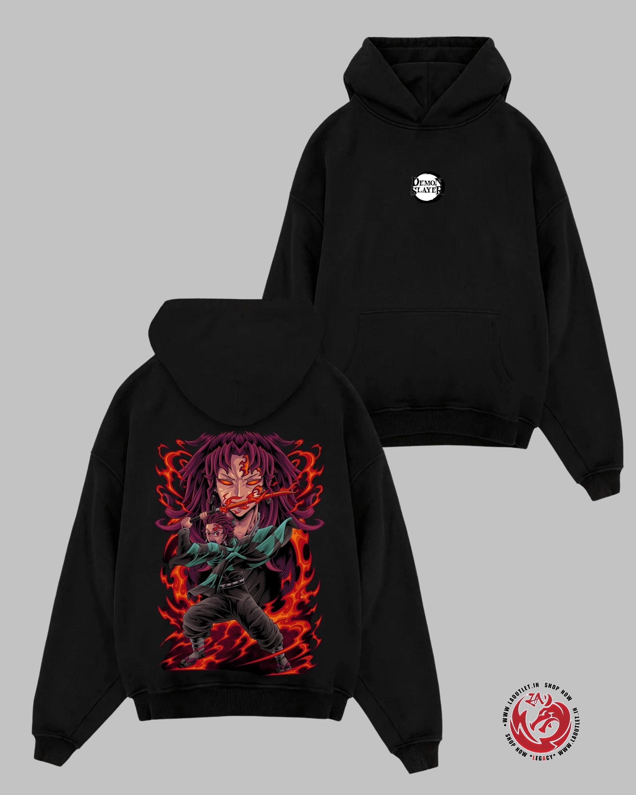 Anime Demon Slayer Legacy Premium Printed hoodie | L-AURAA