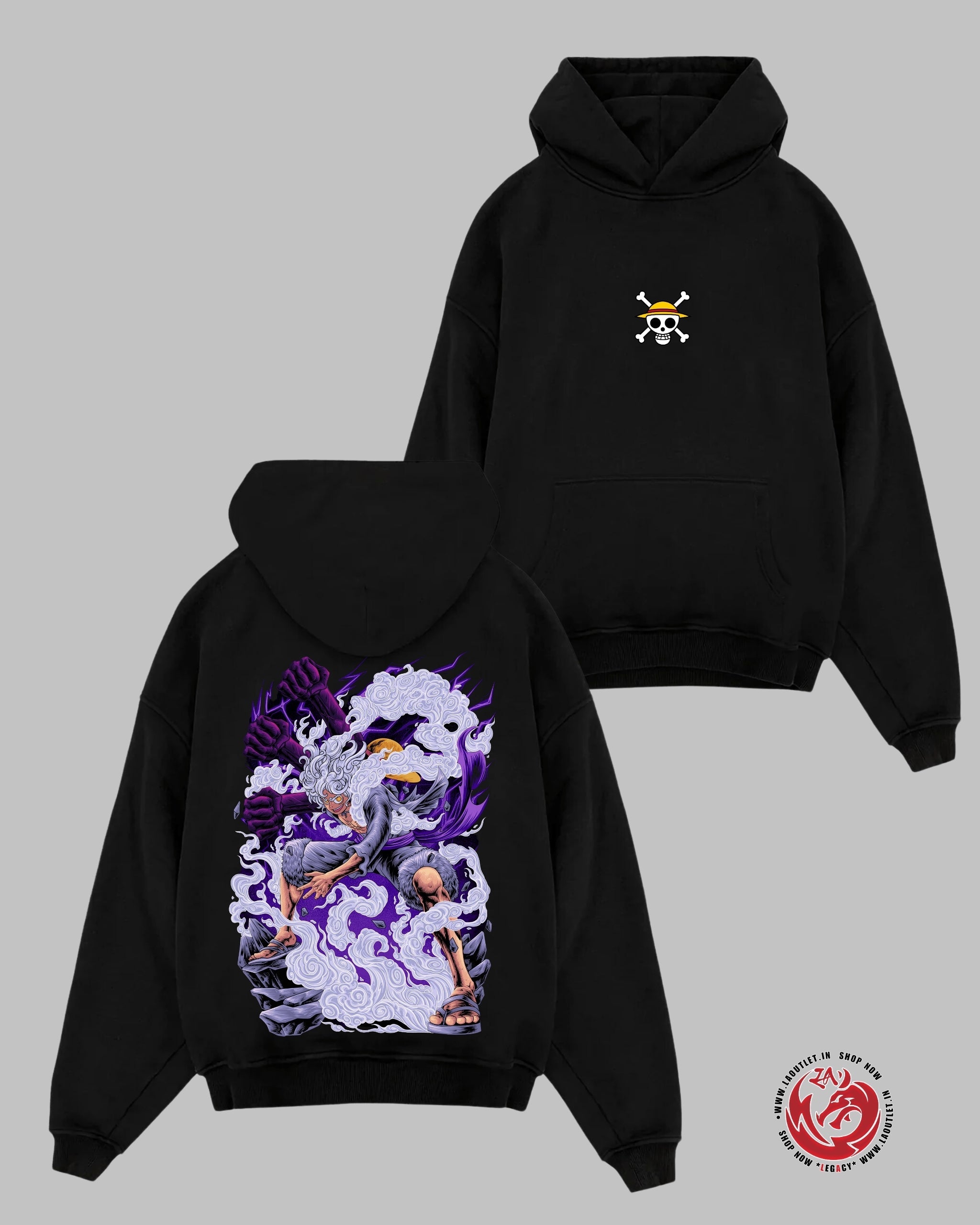 Onepiece Collection Legacy Premium Printed hoodie | L-AURAA