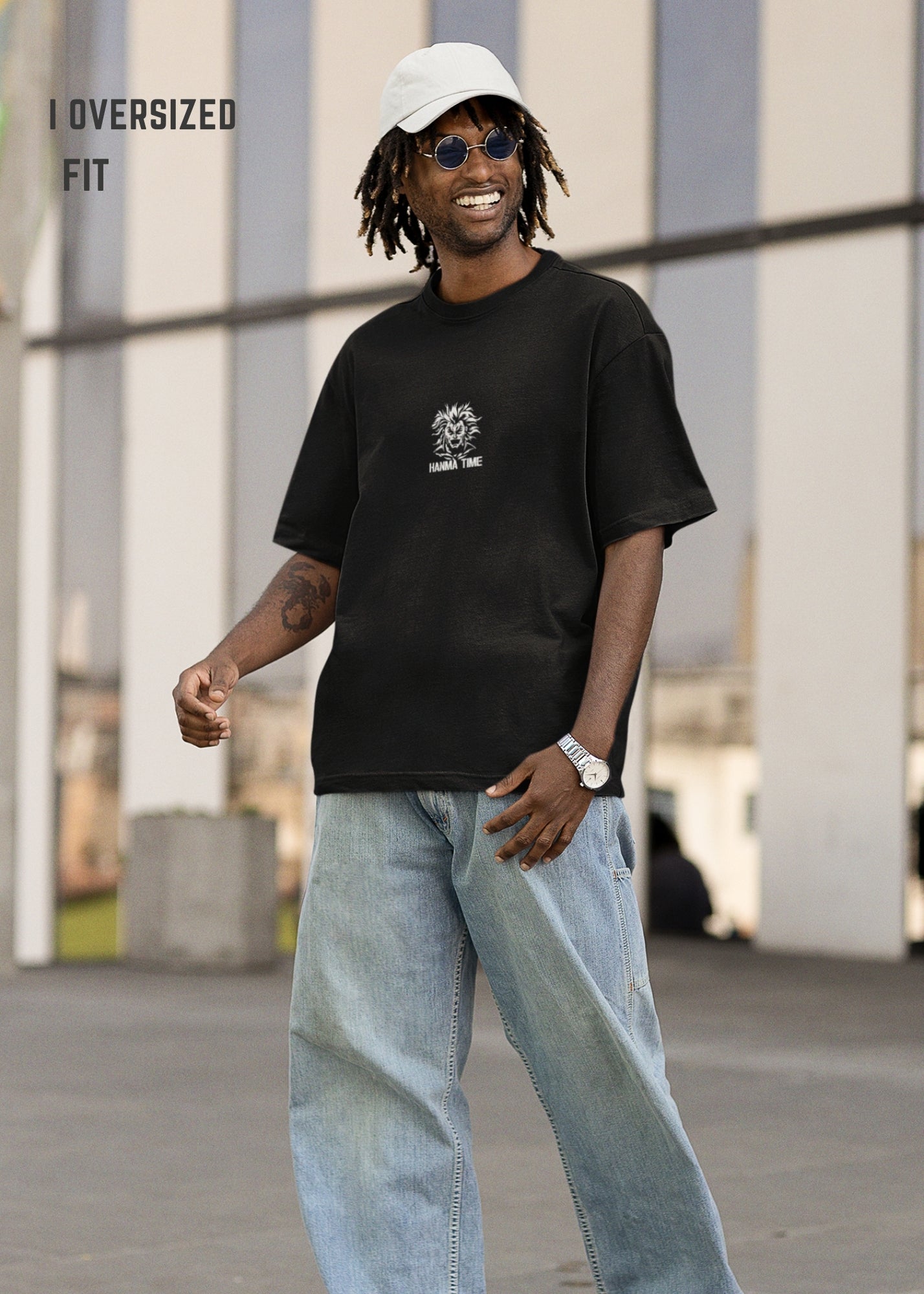 Baki Time Anime streetwear Oversized | Premium oversize Tshirt | L-AURAA