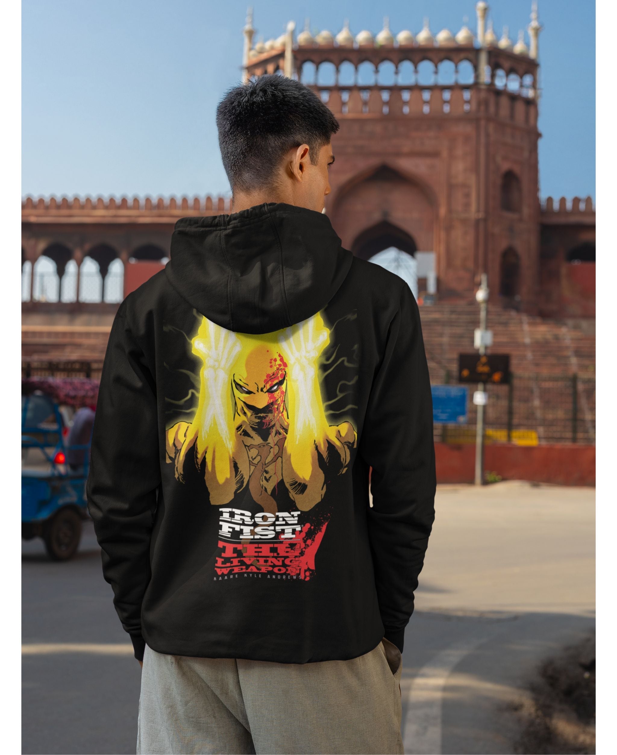 Iron Fist: The Living Weapon Hoodie – Street Style Meets Superpower | L-AURAA