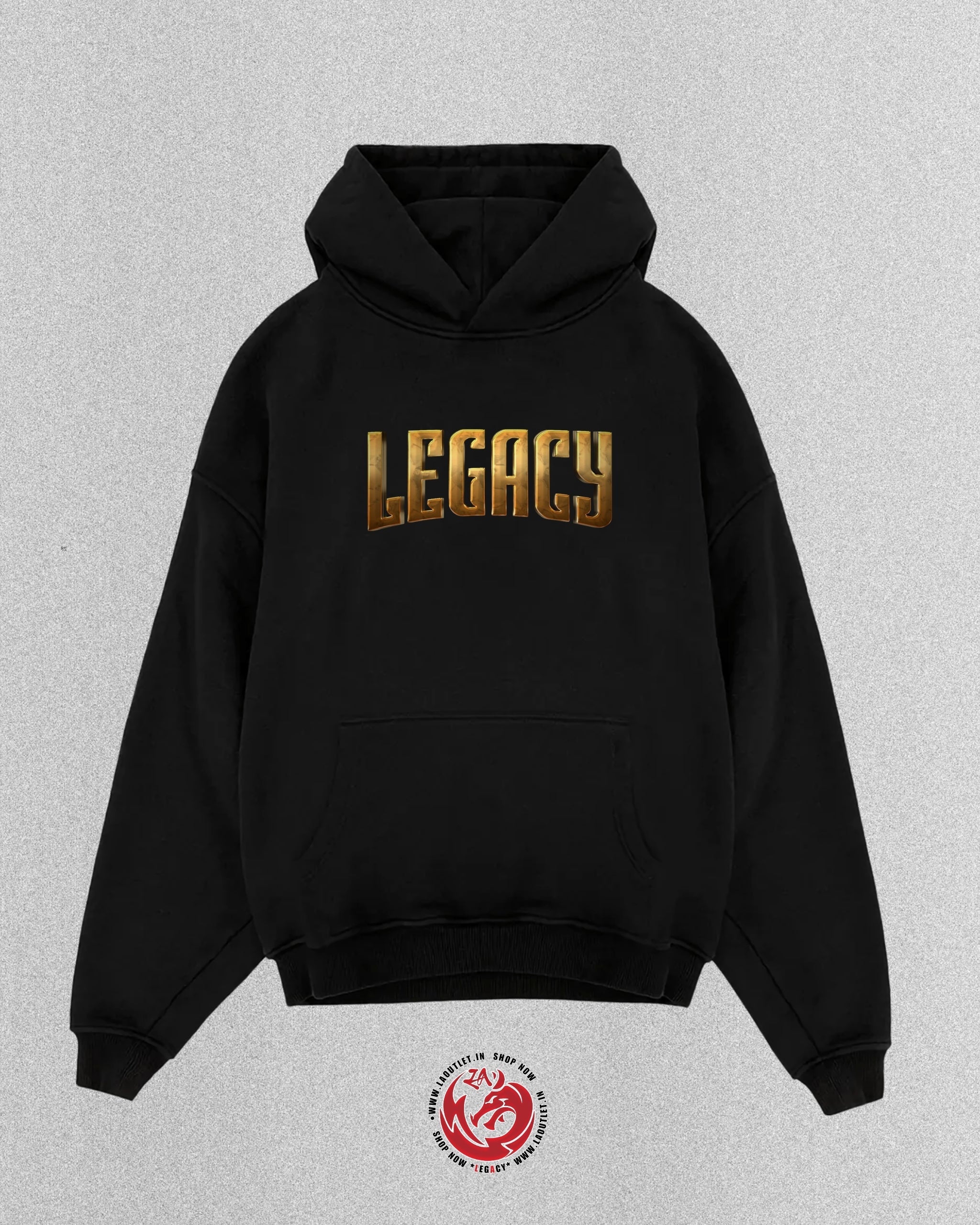 LA Legacy Premium Printed hoodie | L-AURAA