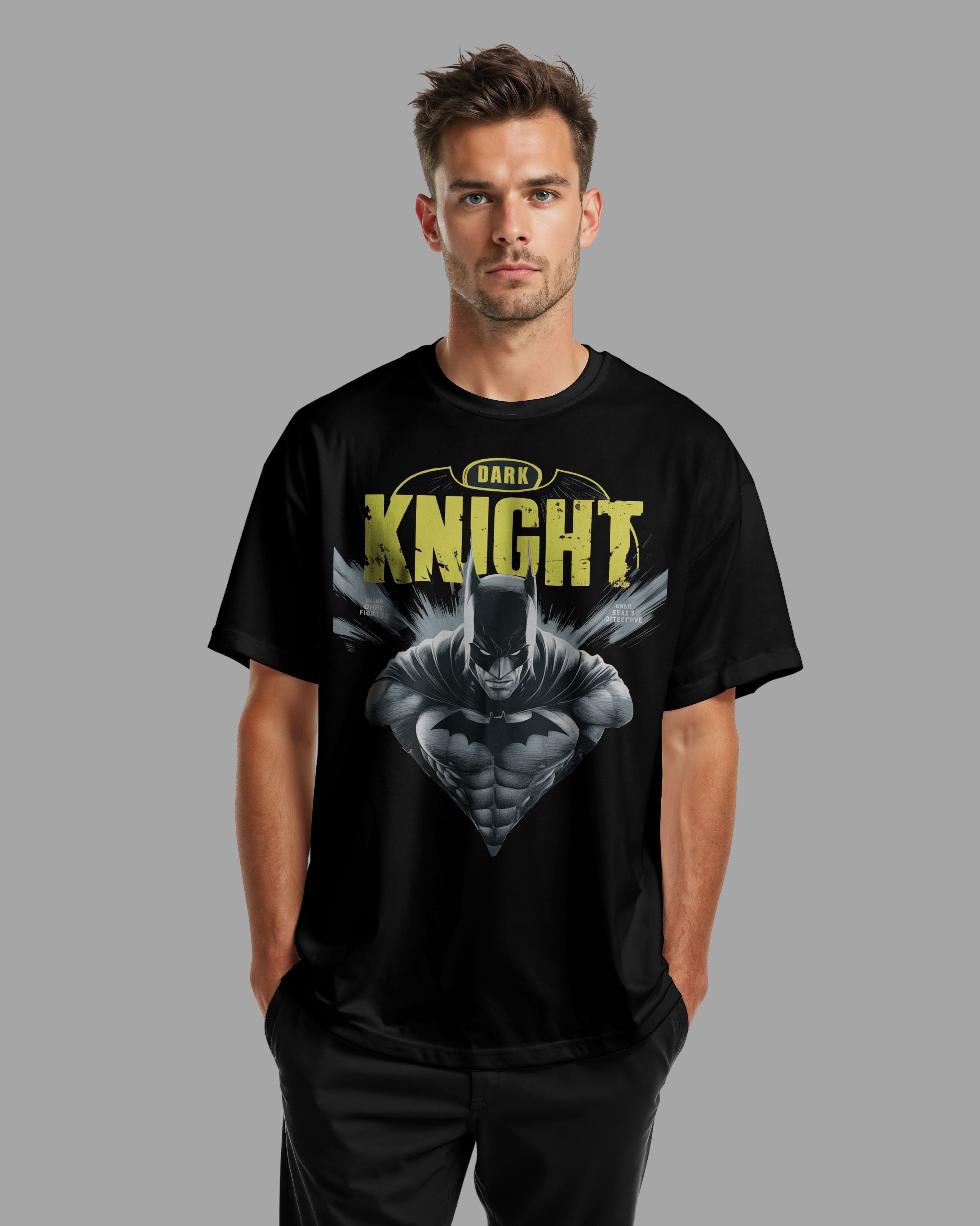 Batman Printed Oversized T-Shirt | L-AURAA