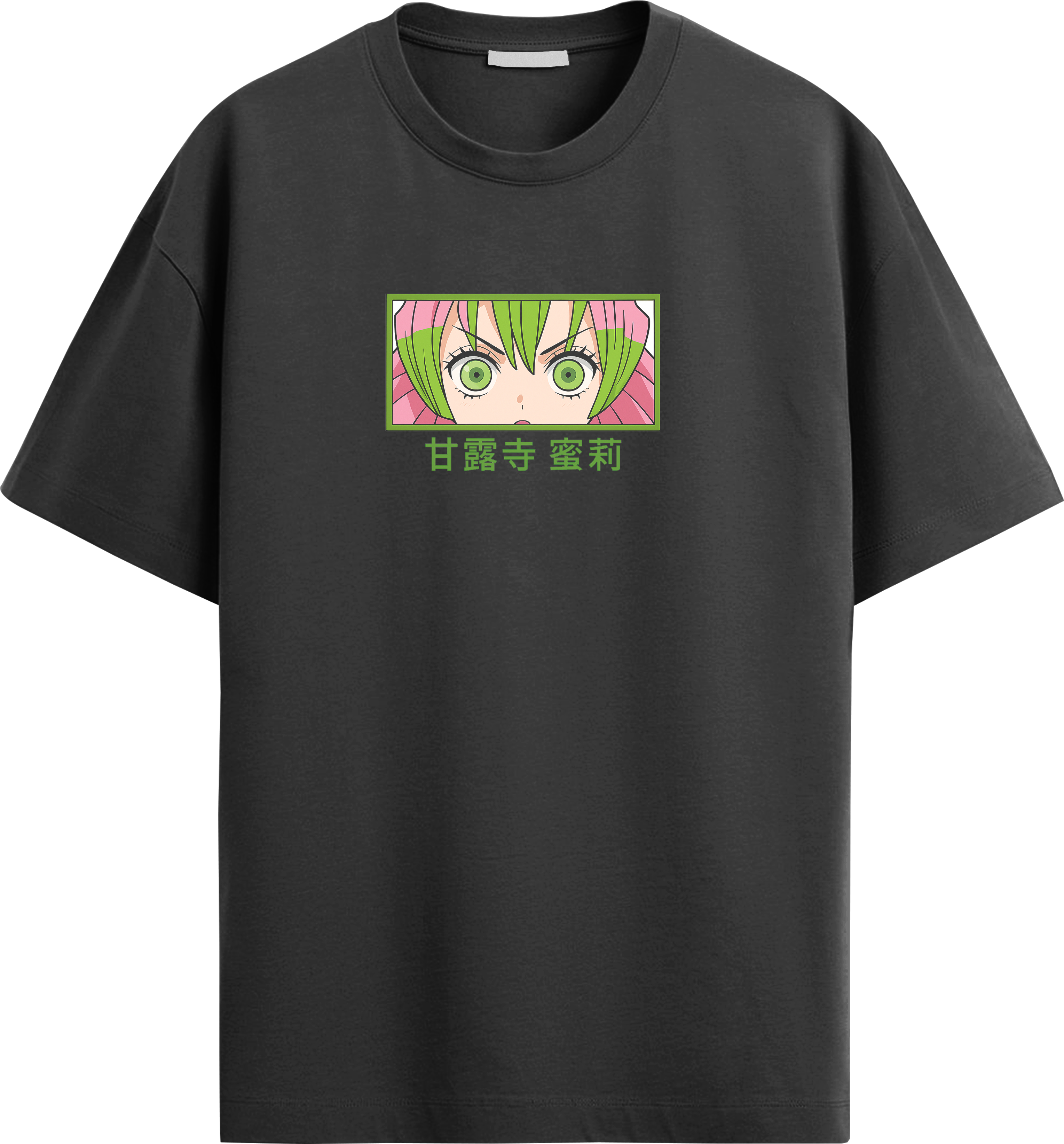 Love Hashira Mitsuri Oversized Streetwear T-Shirt | Demon Slayer Anime | LAURAA