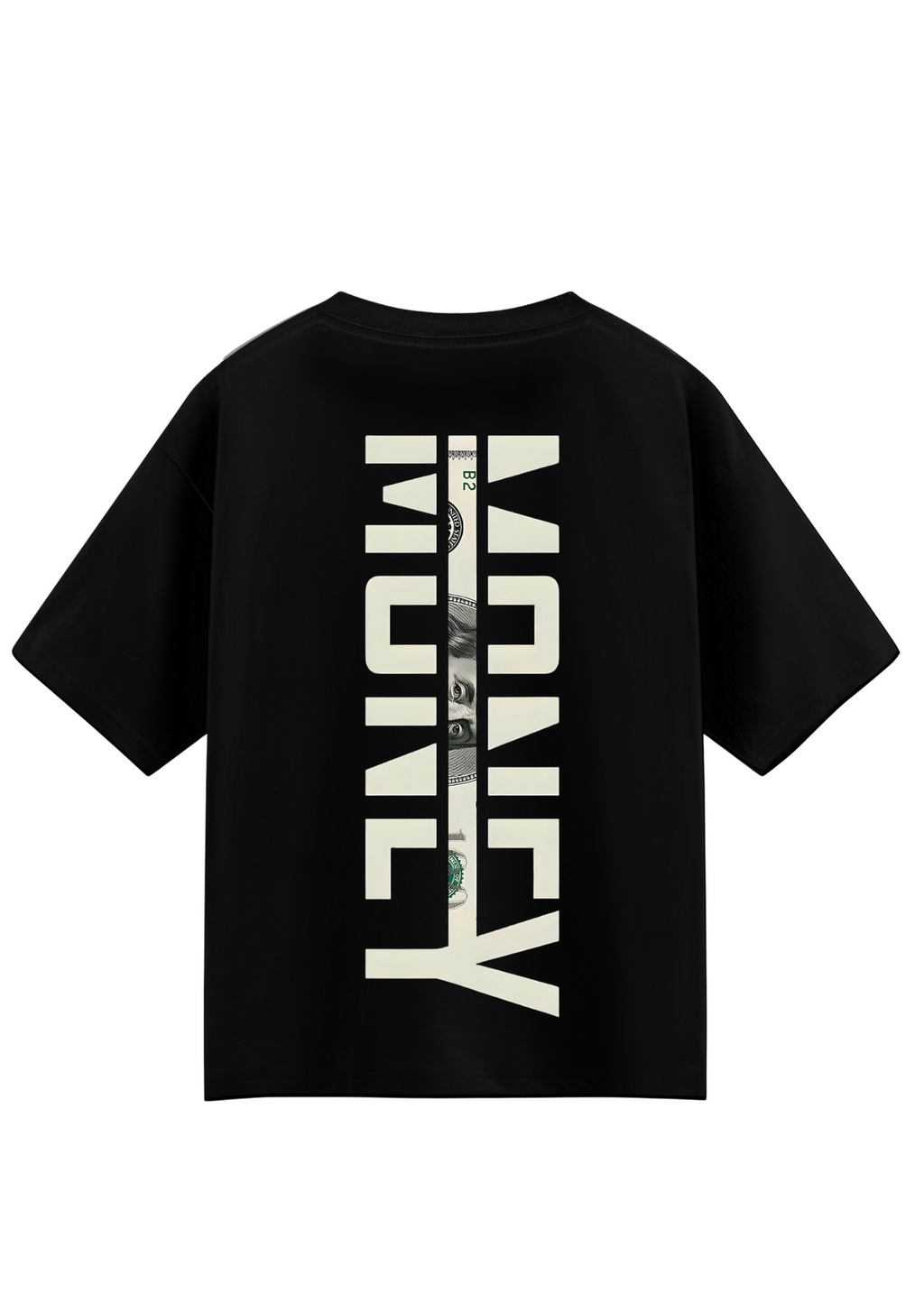 KENZFY Black Oversized T-Shirt | Modern Street Fit | LAURAA