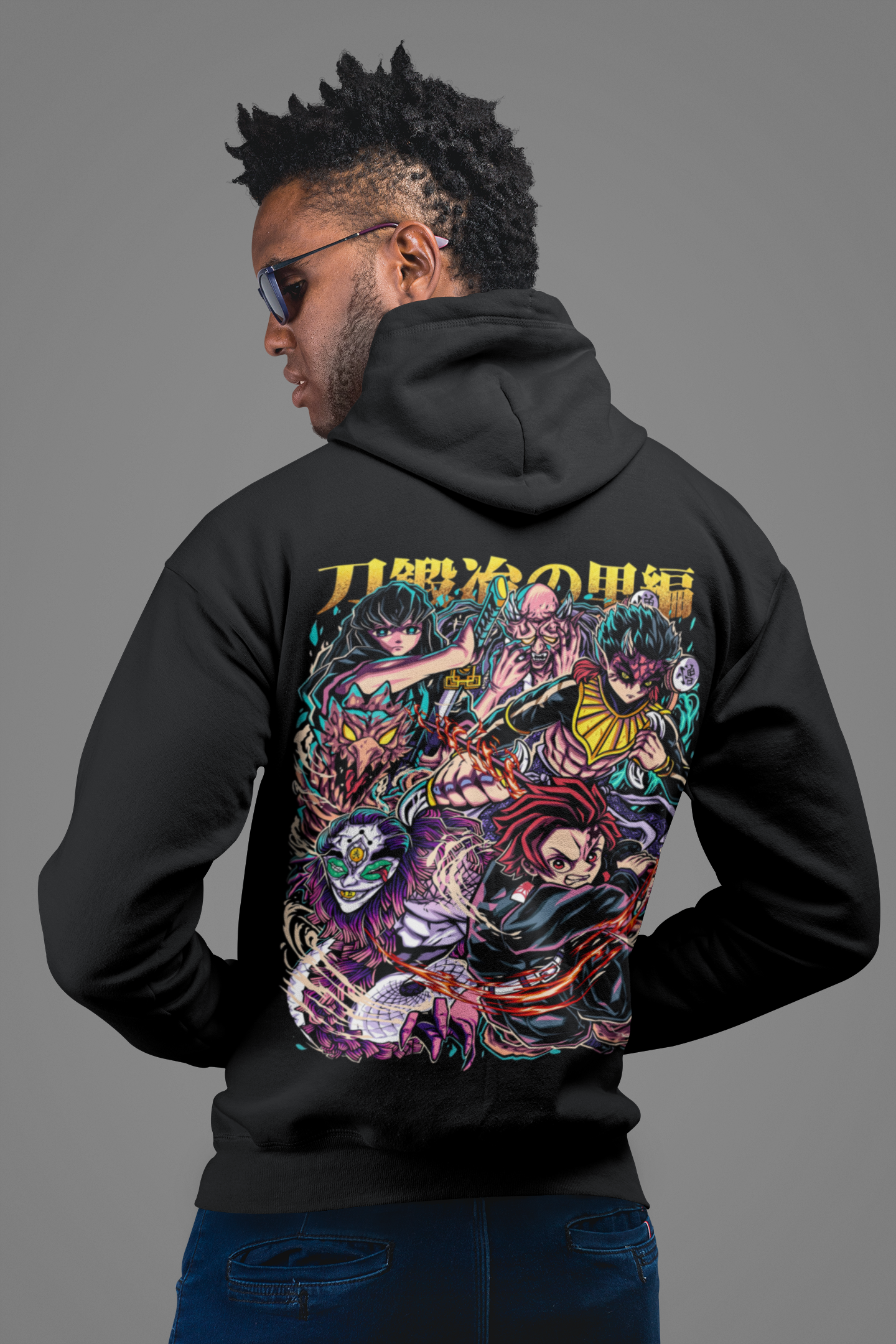 Demon Slayer: Swordsmith Village Showdown Hoodie | L-AURAA