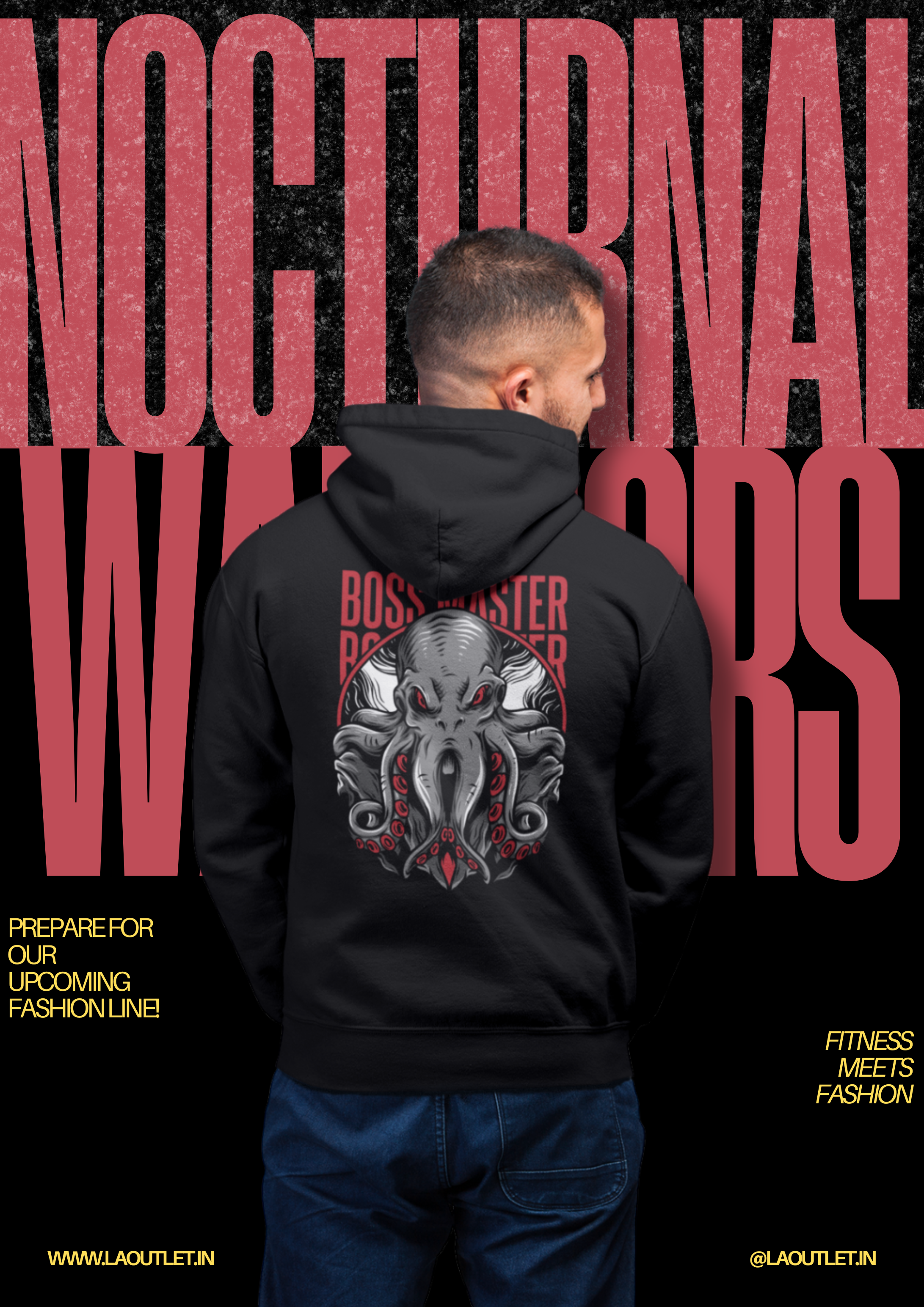 The OctoBoss Tee - Nocturnal Warriors | L-AURAA