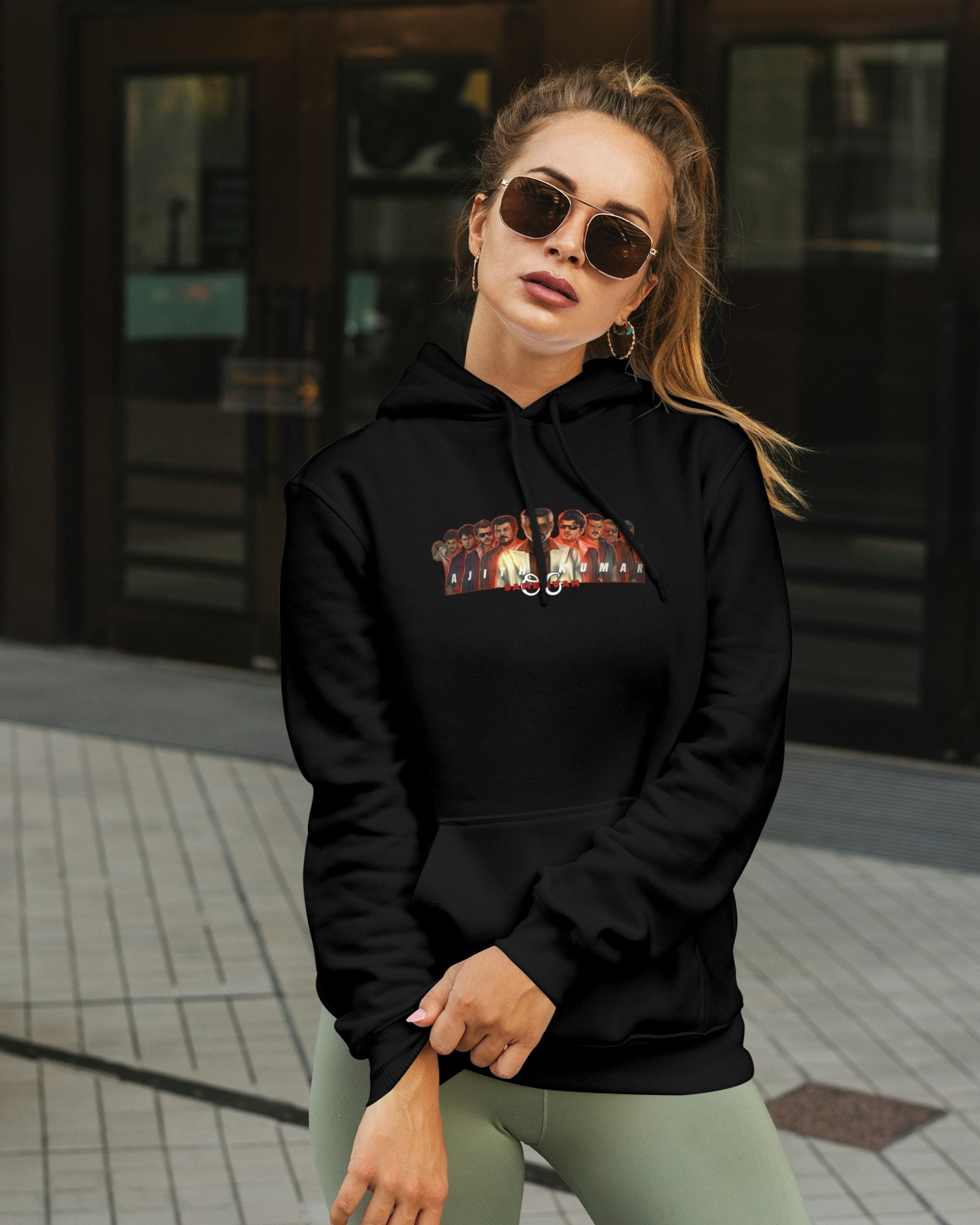 Ajith kumar Good-Bad-Ugly Premium cotton fleece | limited edition | L-AURAA