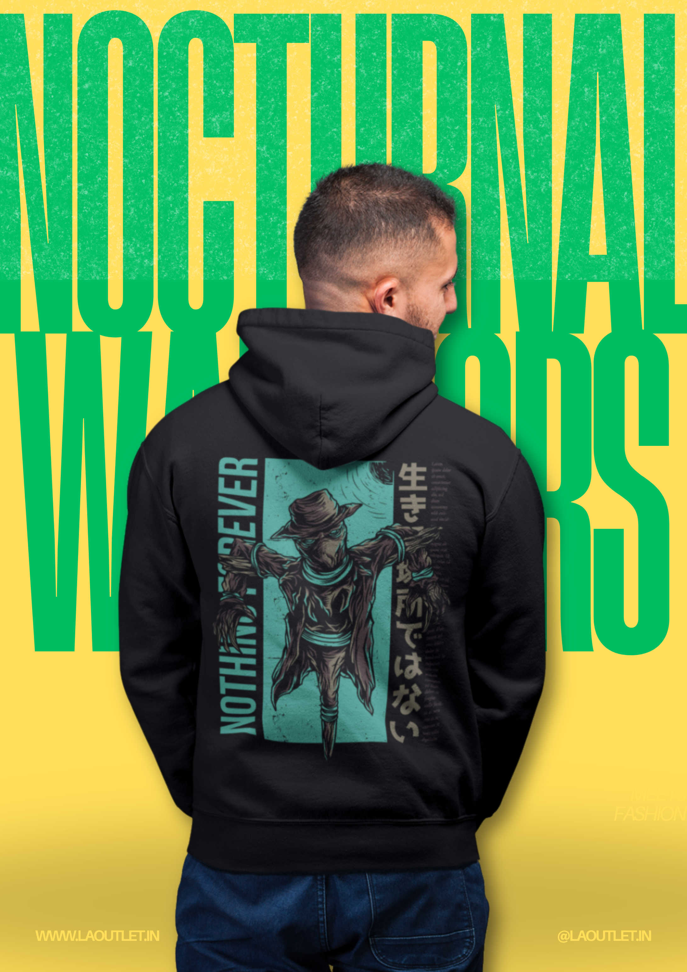 The Scarecrow Nothing Forever Tees#3 - Nocturnal Warriors | L-AURAA