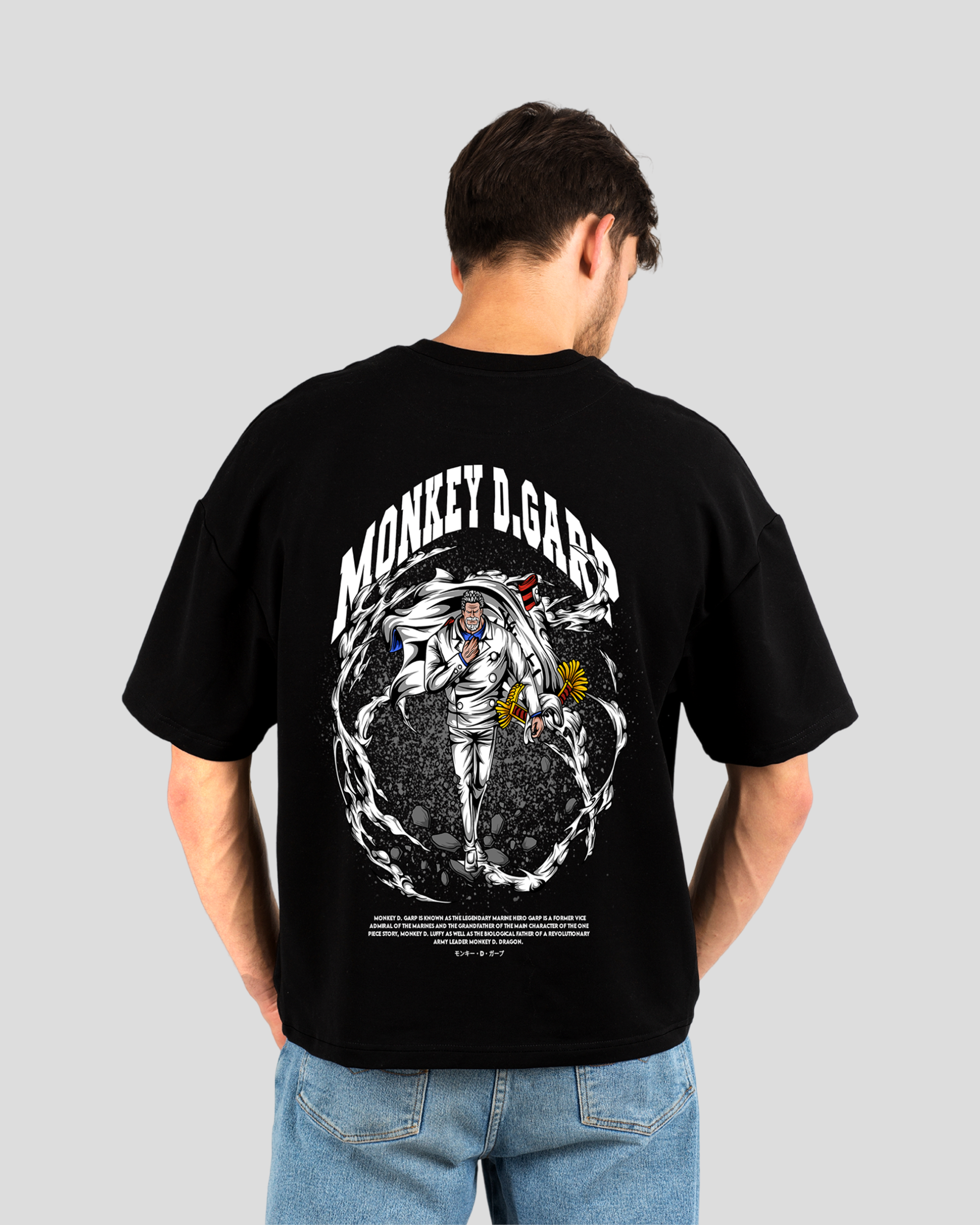 Anime printed Premium Oversize T-shirt | Oversize T-Shirt | One Piece | L-AURAA