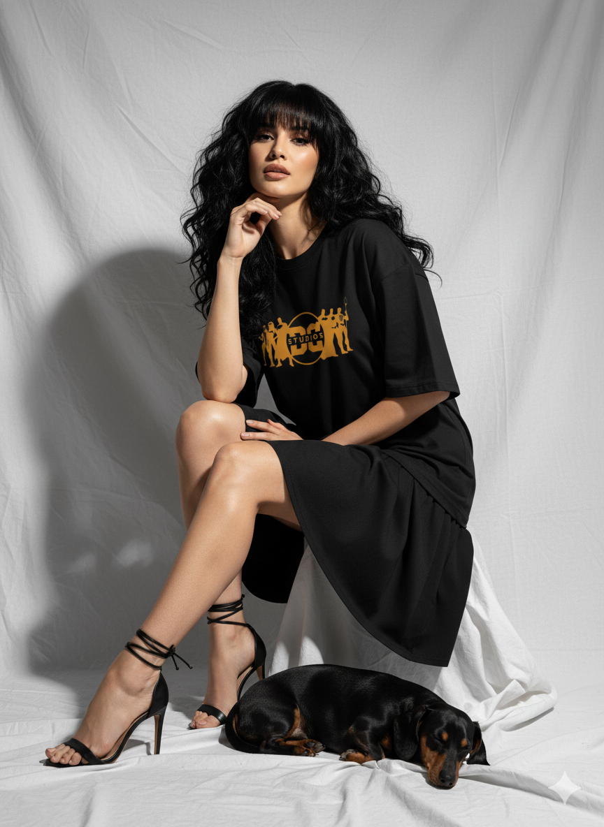 DC Hawk Girl Graphic Streetwear Oversized T-shirt | Limited Edition| DC