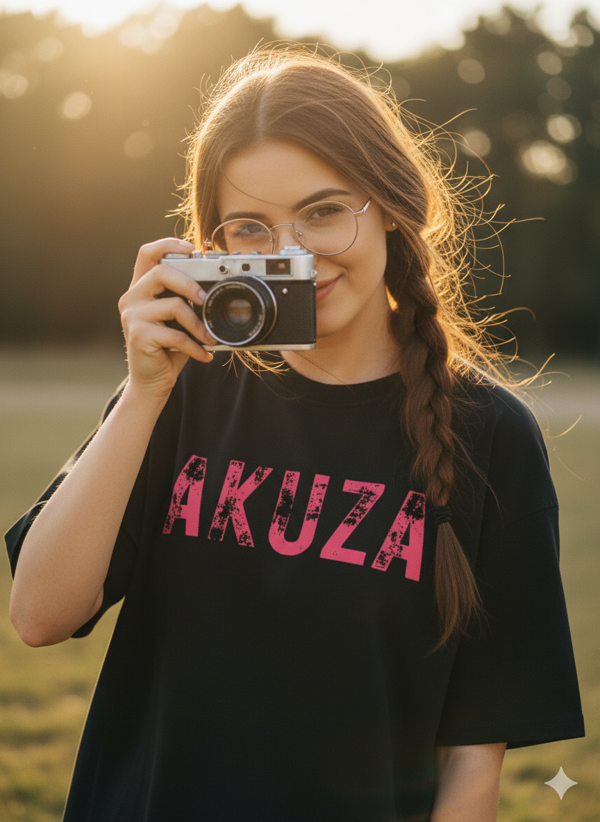 Akuza OG Lover Graphic Streetwear Oversized T-shirt | Limited Edition| Demon Slayer