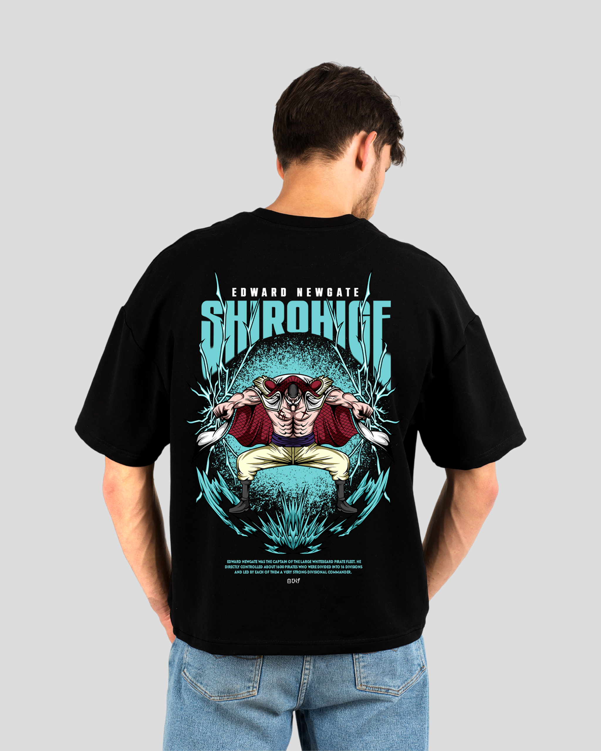 Anime printed Premium Oversize T-shirt | Oversize T-Shirt | One Piece | L-AURAA