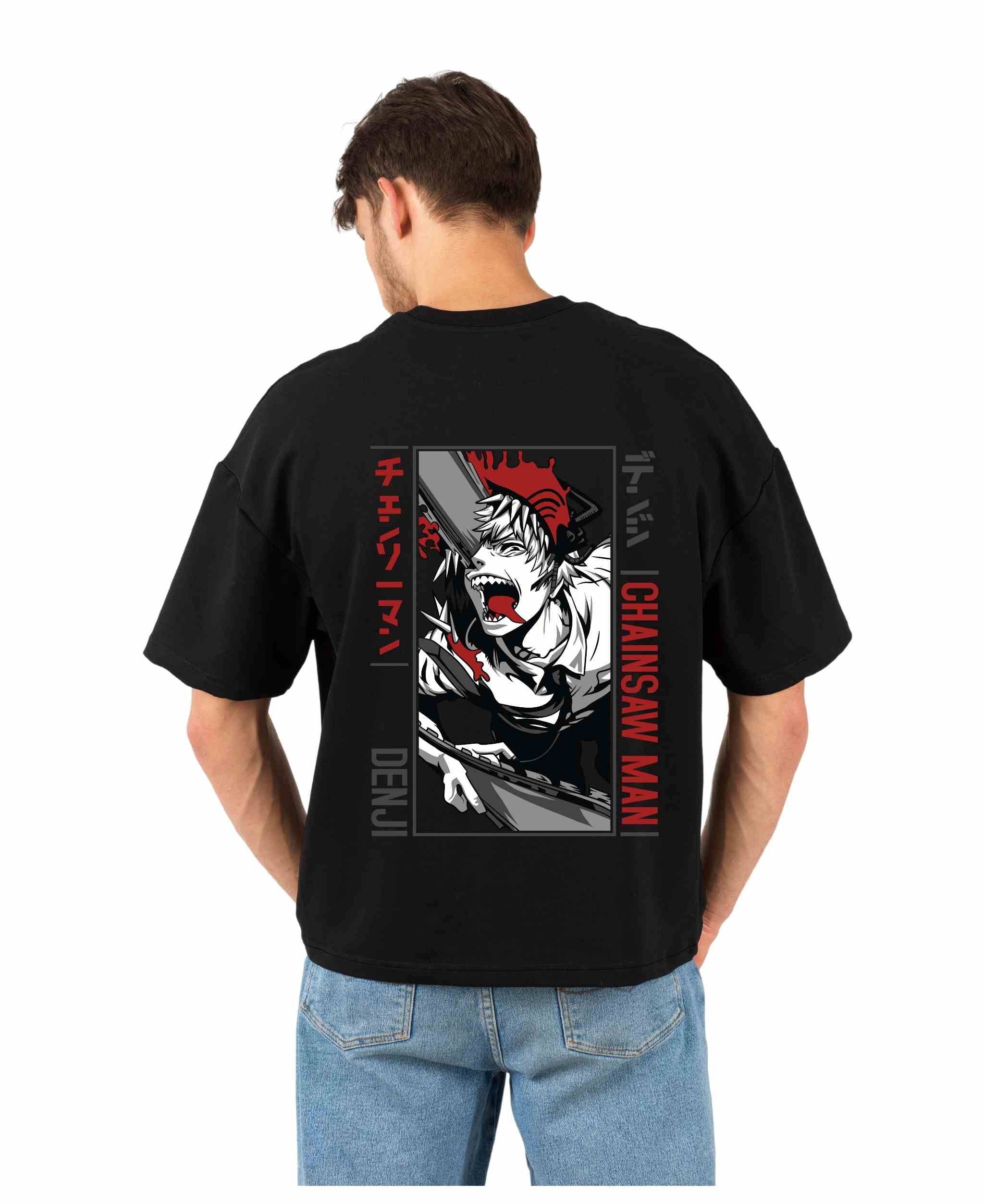 Bloodstorm Chainsaw Warrior Oversized Tee | L-AURAA