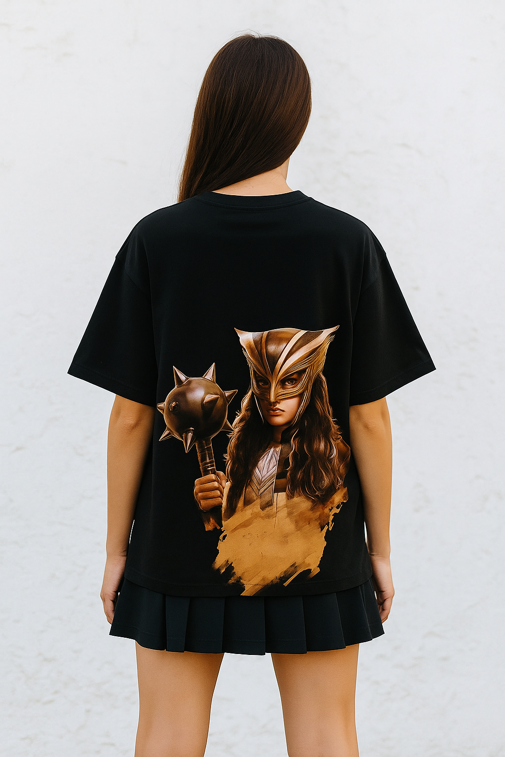 DC Hawk Girl Graphic Streetwear Oversized T-shirt | Limited Edition| DC