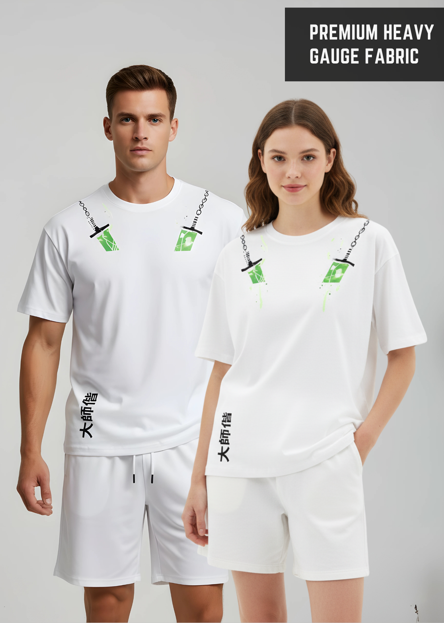 General Kai | Premium Heavy Gauge Fabric Graphic T-Shirt (Unisex) | KungFu
