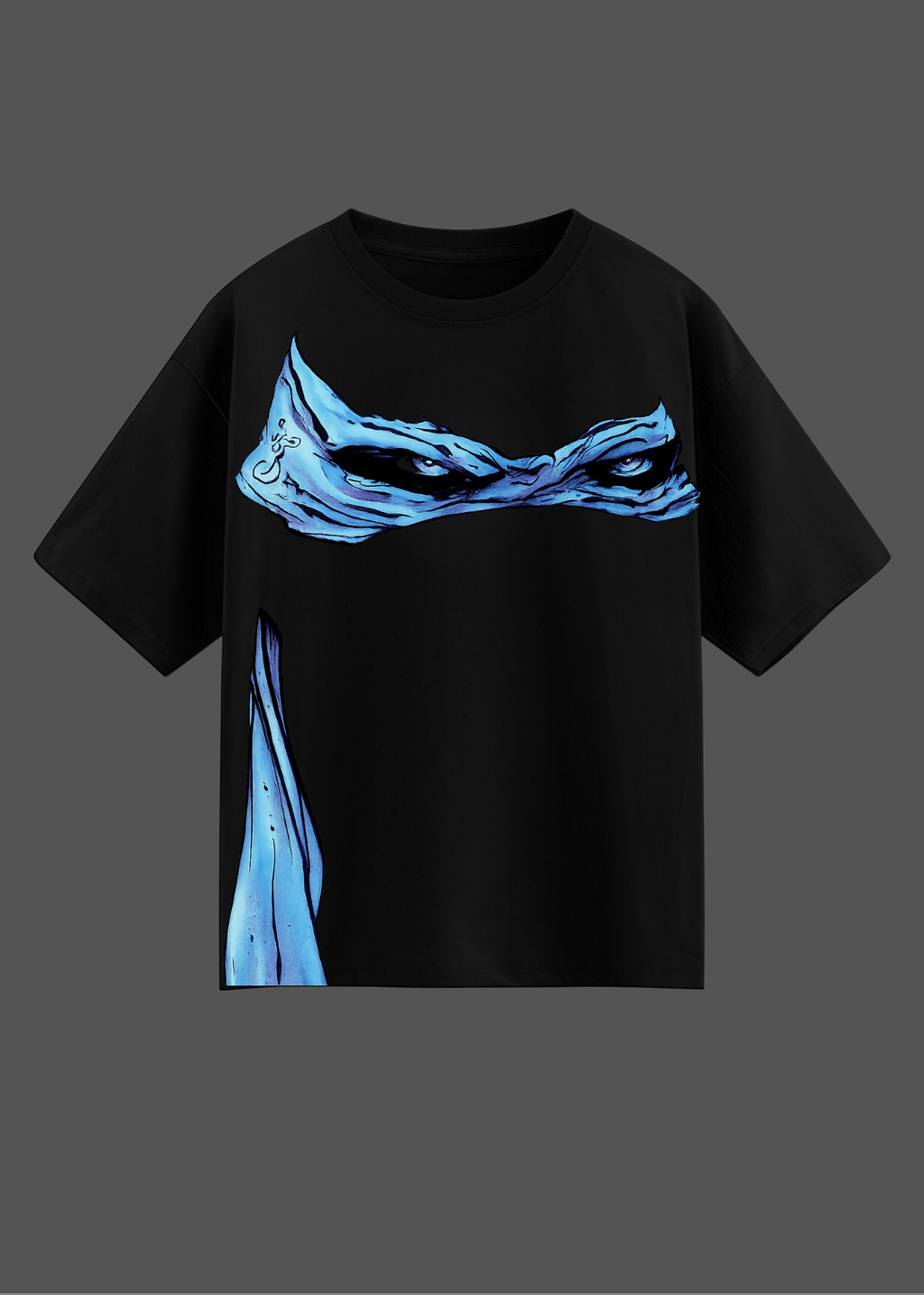 Teenage Mutant Ninja Turtles Leo Eye mask|Graphic Streetwear Oversized T-shirt|Limited Edition|TMNT